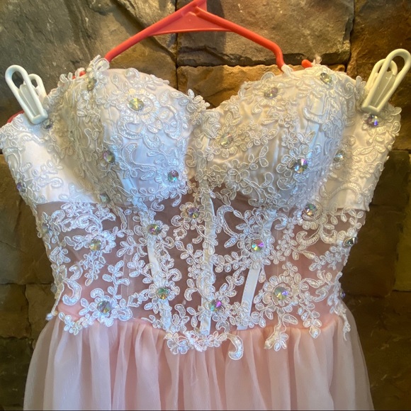 🌻Pink Strapless IZIDRESS - Picture 6 of 8